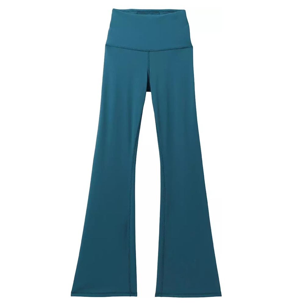NWT Prana Luxara flare pant blue small women’s high‎ waisted